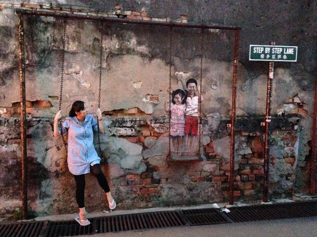 壁画⑯<br />ブランコ