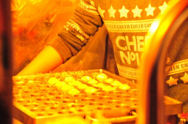 うずらの玉子焼きです。