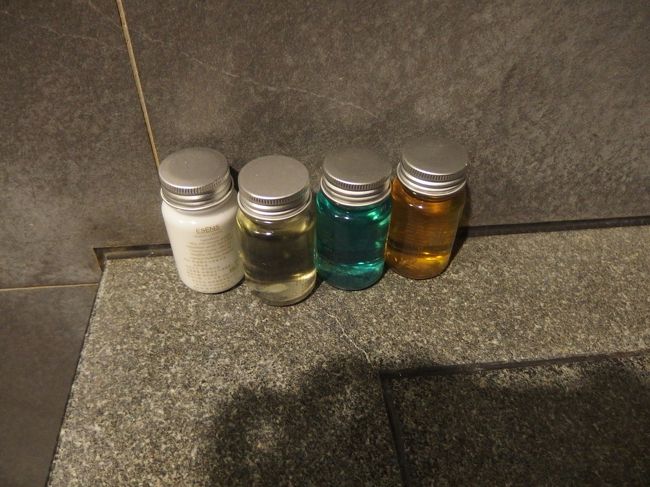 アメニティにはリンスもありました。<br />