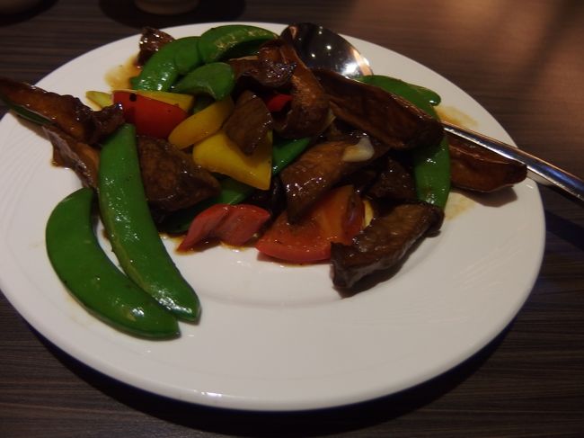 エリンギと野菜の炒め物<br />