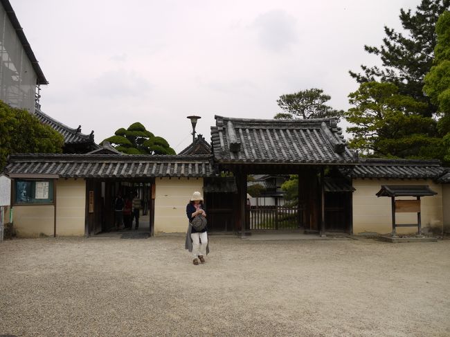 じゃ続いて中宮寺へ行きましょう=３<br /><br />中宮寺は東伽藍に隣接してますが世界遺産ではありません。<br />でもすてきな如意輪観世音菩薩さんがいるそうで…<br />会いに行きたいと思います♪