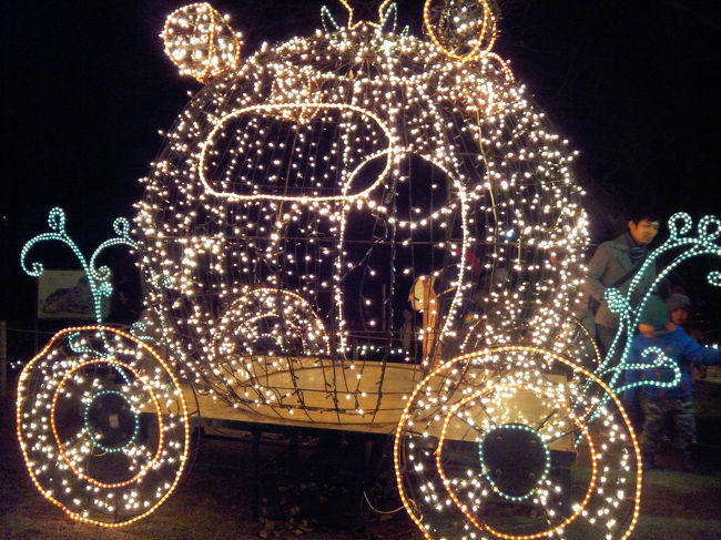 カボチャの馬車的な！<br />ここで写真撮ってる人いっぱいいました。