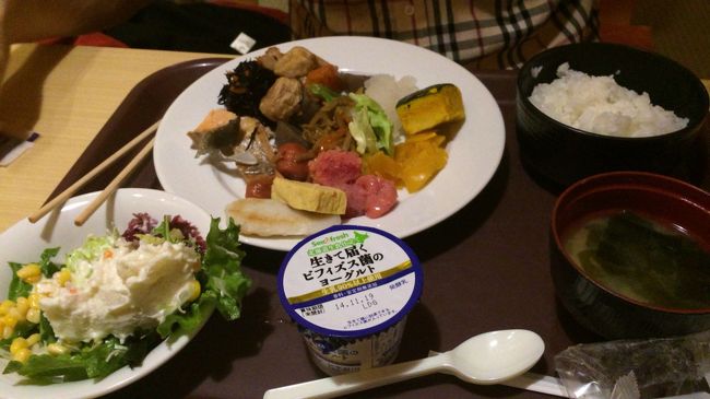 お寿司　海鮮丼の写真を撮り忘れたので、バイキングの朝食です。<br /><br />のんびり、美味しい旅でした。