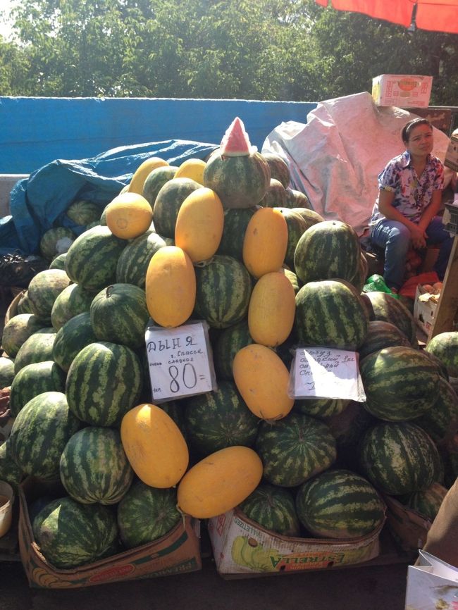 おちゃめスイカ。