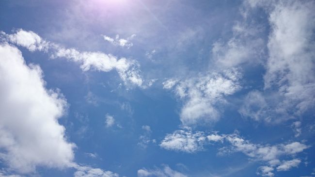 台風の影響であんまり天気は良くなかった…