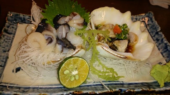 シャコ貝お刺身