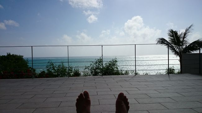 居心地よくてテラスでのんびり〜♪