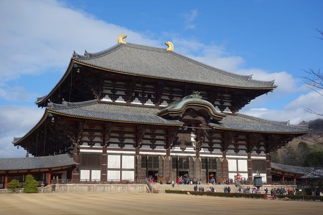 東大寺大仏殿は、いつものようにそこにいてくれる。