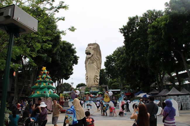 おなじみマーライオン２です。