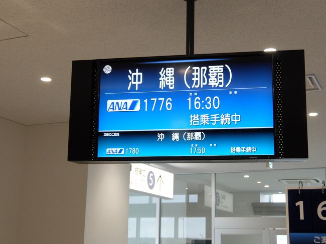 那覇に戻ります。