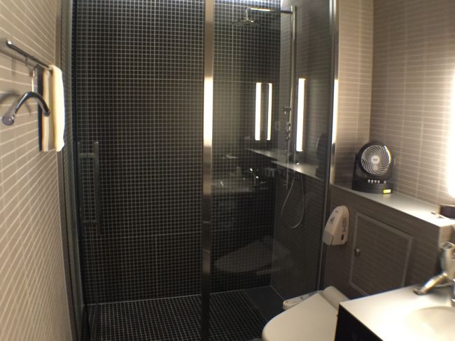 快適なんだけど、この状態を維持する掃除の手間を考えたらもっと簡便なのにして回転早くして欲しい、いやいっそのこと個室シャワーではなくて大浴場なんかあればいいのにと思ってしまった、正直。