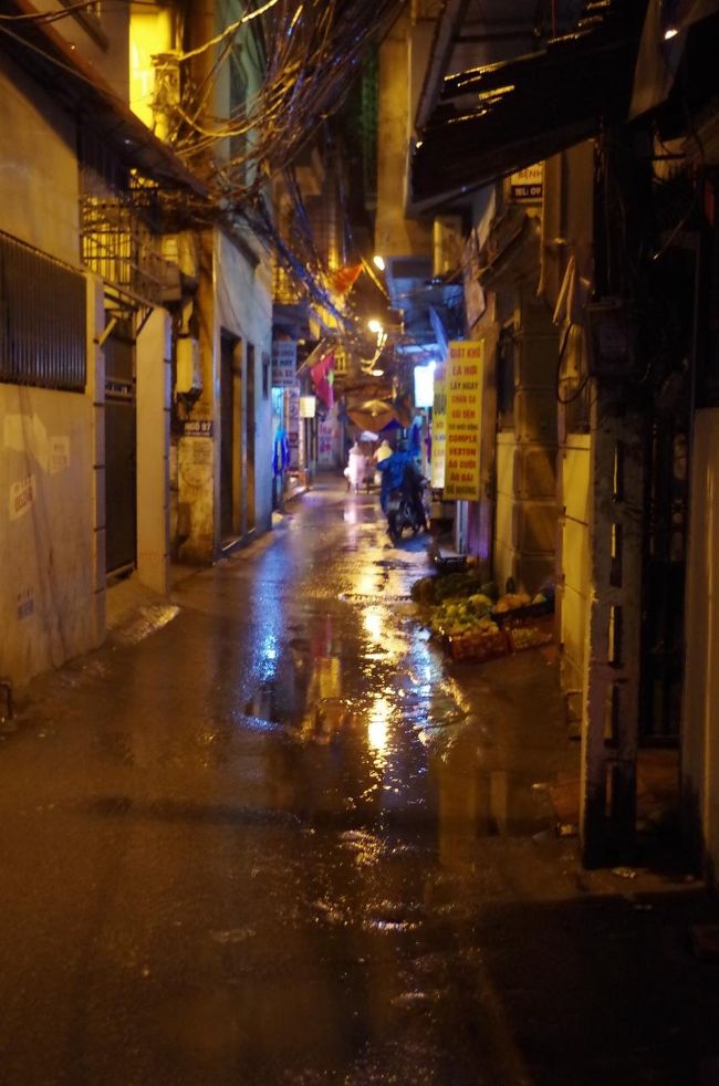 雨が激しく心が折れそうになったけど、裏道をひたすら進む。