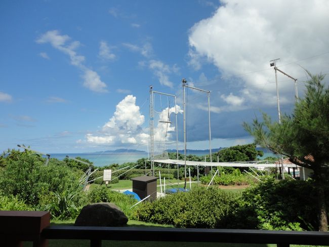 お部屋の前が空中ブランコ！<br />今回は時間がなくて挑戦できず残念！！