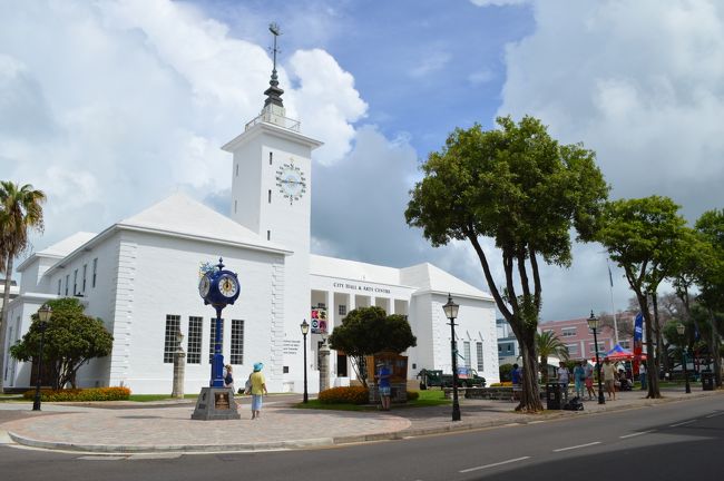 ハミルトンの可愛らしい教会。