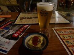 あーつかれたー。
まずはオリオンビールで乾杯！