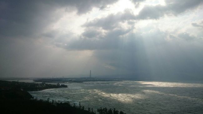 タワーからの眺め。風の音が凄かった。