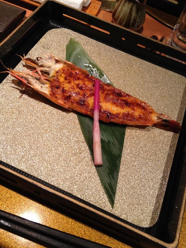 こちらが、絶品の「車海老のウニ焼き」<br /><br />こちらが一番美味しかったし、また食べに行きたい。<br />