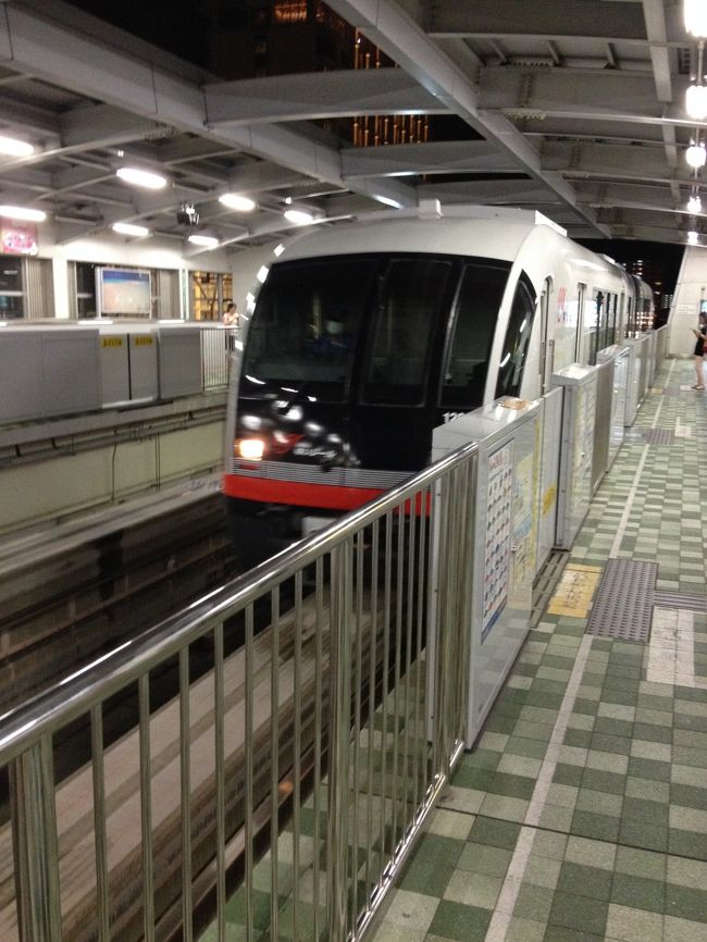 ゆいレールに乗ってホテルへ戻ります。<br /><br />その後パパ一人は、同級生と会うため出かけていきました。<br />沖縄の夜は長いらしい…<br />翌日談で、ホテルに戻ってきた記憶すら朧気でした。