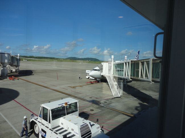 朝那覇空港へ戻ってきました。<br /><br />これからホテルに荷物を預けに行きます。