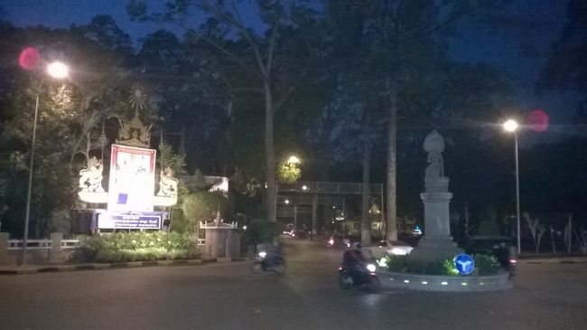 シアヌーク元国王の宮殿です。