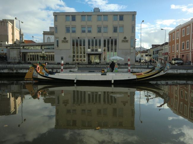 アヴェイロ、運河<br />ポルトガルのベニスと呼ばれる。