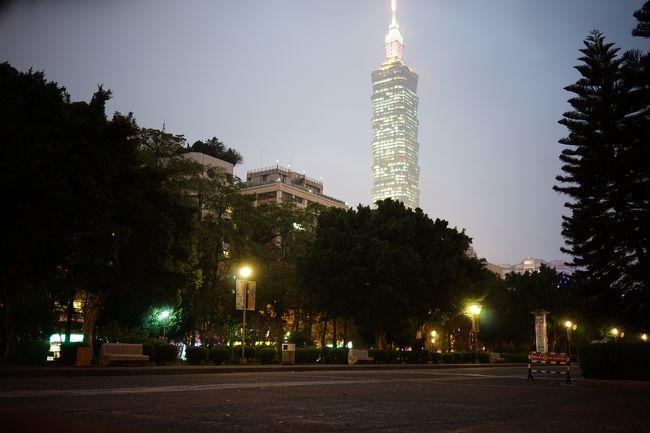 國父記念館脇からしっかり101みえます！<br />高いなあああ<br /><br />しかし料金が高いからスカイツリ-にしろNソウルにしろあんま上に行ったことがありませんw<br /><br />一人だしリア充のいちいちゃっぷりを見たく無いのもあるかもですねw