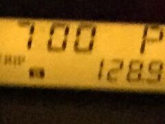 本日の行程は…、128.9km。6時間30分の所要時間でした。