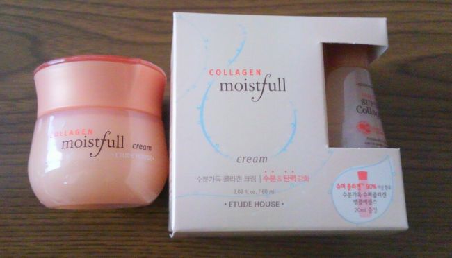 etude houseのコラーゲンモイストフルクリーム。<br />これも東和免税店。<br />13＄で日本円で1510円。<br /><br />ガイドブックに載っていたので買ってみました。