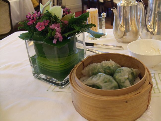 これが一番美味しかった！<br /><br />翠緑餃（青菜の刻んだのの餃子、乾ホタテが効いてる）