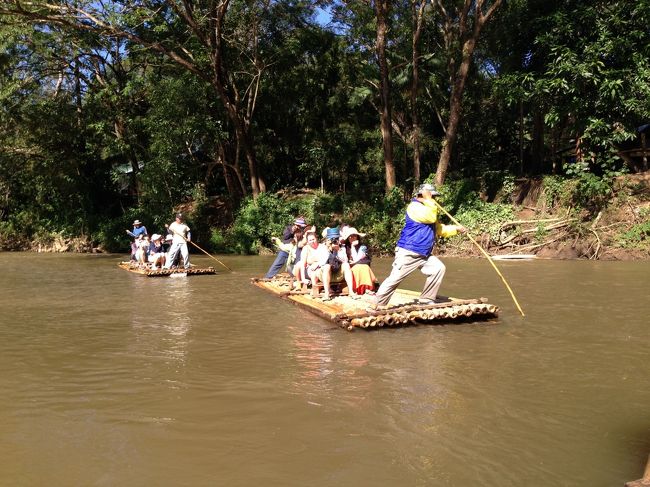 日差しが強いが<br />天気がよくてよかった