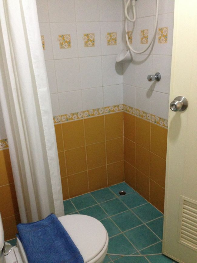 ここも<br />シャワーで便座が<br />ビショビショになる仕組み<br /><br />そんなに暑い時期ではないので<br />日に何度もシャワー浴びなくていいので<br />困る程でもない