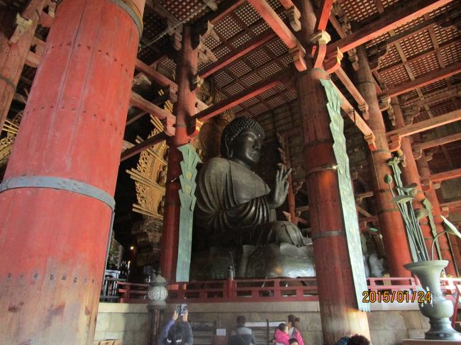 大仏さまも建立当初みたいに金ぴかにしたら、10倍の外国人が来るような気がします。