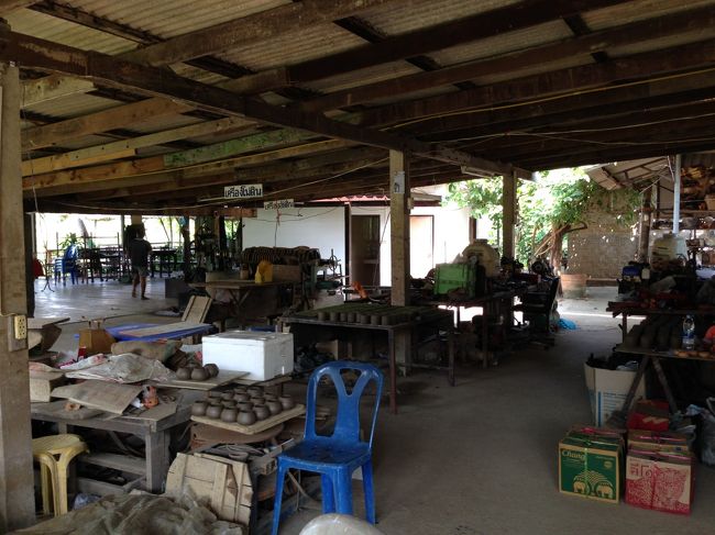 乾かしている途中