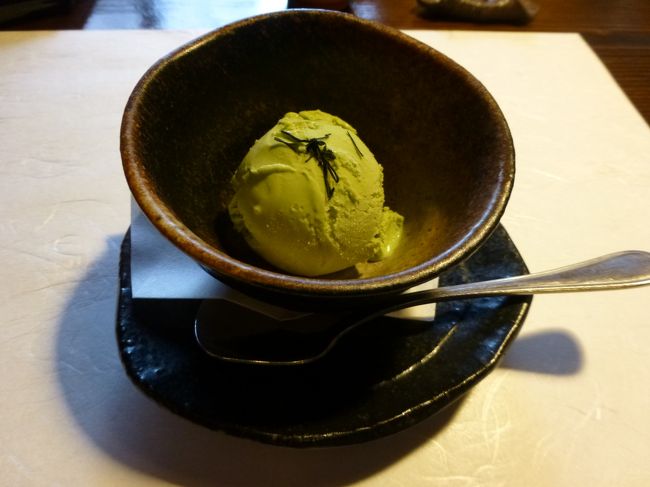 友達と『京料理　みこう』で久々の再会。