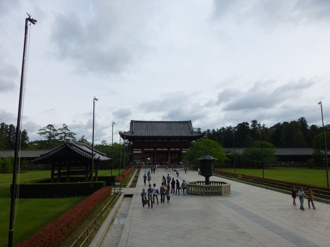 東大寺大中門の方へ戻ります。