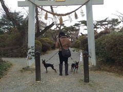 今回の目的地！
霊犬神社♪
