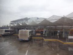 チェスケー・ブディェヨヴィツェのバスターミナル。
往路復路とも乗客の乗り降りがいちばん激しかったです。
