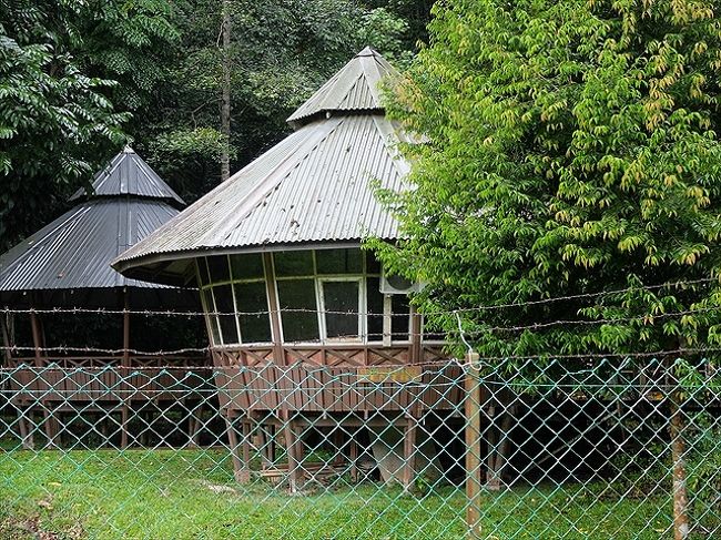 これは、ウィンド・ケイブ入口にあるチケット・オフィス。<br /><br />入場チケットは５リンギット也。<br /><br />ここまで来た時にスコールがひどくなって来たのでちょっと退避。<br />周辺にあったウィンド・ケイブ紹介の地図看板を見てみると…、