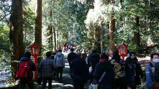 さすが箱根。人多い。