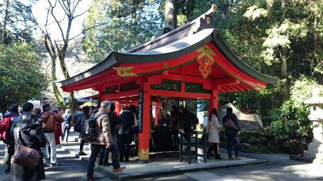 手と口を清めましょー。