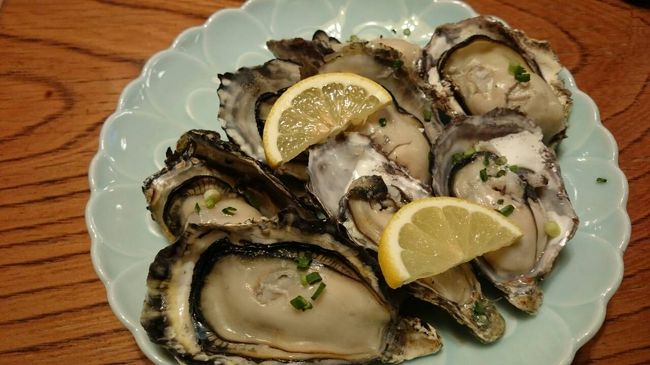 牡蠣も注文。<br />こちらのお店の海鮮ゎ、めっちゃ美味しかったです。完食しました。