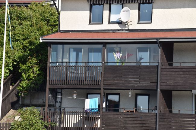 川に面したお宅もあります