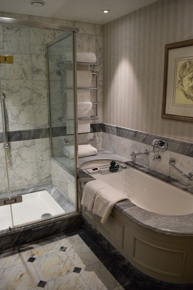 シャワーブースと浴槽<br /><br />浴槽にのんびり入ると疲れも取れていいですよね<br /><br />