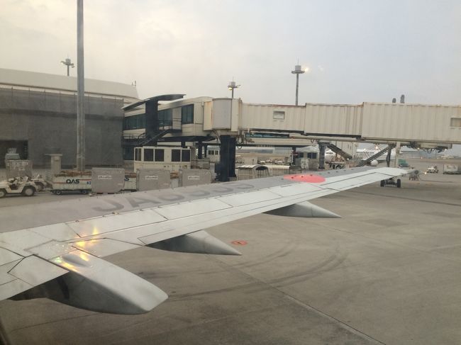 石垣行きの機内から。