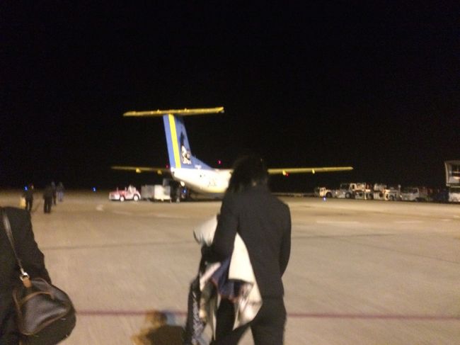 DHC8-Q100機@石垣空港