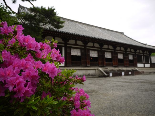 最後は講堂をバックに