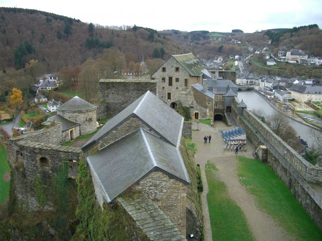 城から見える景色です。