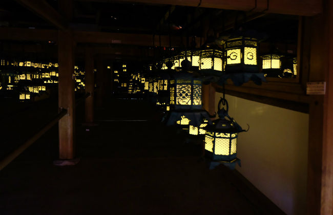 ８月１５日の万灯篭しか経験はありませんが。<br /><br />　境内に立ち並ぶ灯篭から釣灯篭まで<br /><br />　　　それは美しく見事です。