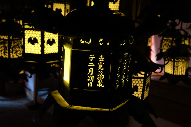 部屋の様子は良くはわかりませんでした<br /><br />　万灯篭のイメージは充分堪能