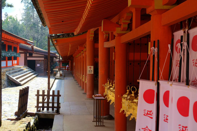 西回廊　内側を。。戻り巡る